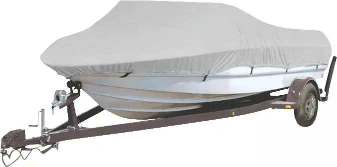 150d/600d Solution-Dyed Polyester Heavy Duty Waterproof Marine Grade Trailerable Boat Covers