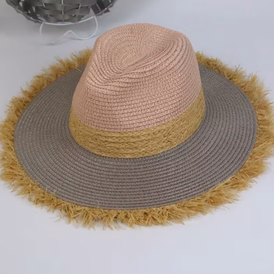 Cappello da sole da spiaggia da donna Protezione solare estiva Moda Accessori da esterno femminili Ci23424