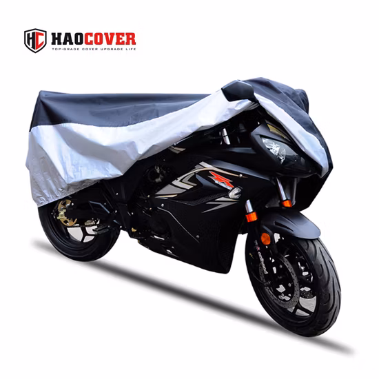 Copertura per moto da esterno 210d Accessori per carrozzeria moto antipolvere impermeabili